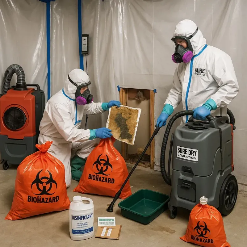 Contaminated Water Handling Protocols process in Timberwood Park, TX