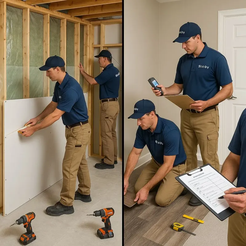 Repairs and Reconstruction process in Timberwood Park, TX
