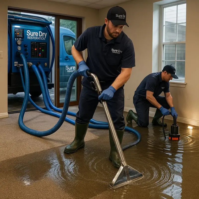 Water Extraction and Removal process in Timberwood Park, TX
